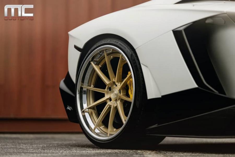 Колеса Lamborghini Aventador by MC Customs 2017 года  (фото 10 из 10)